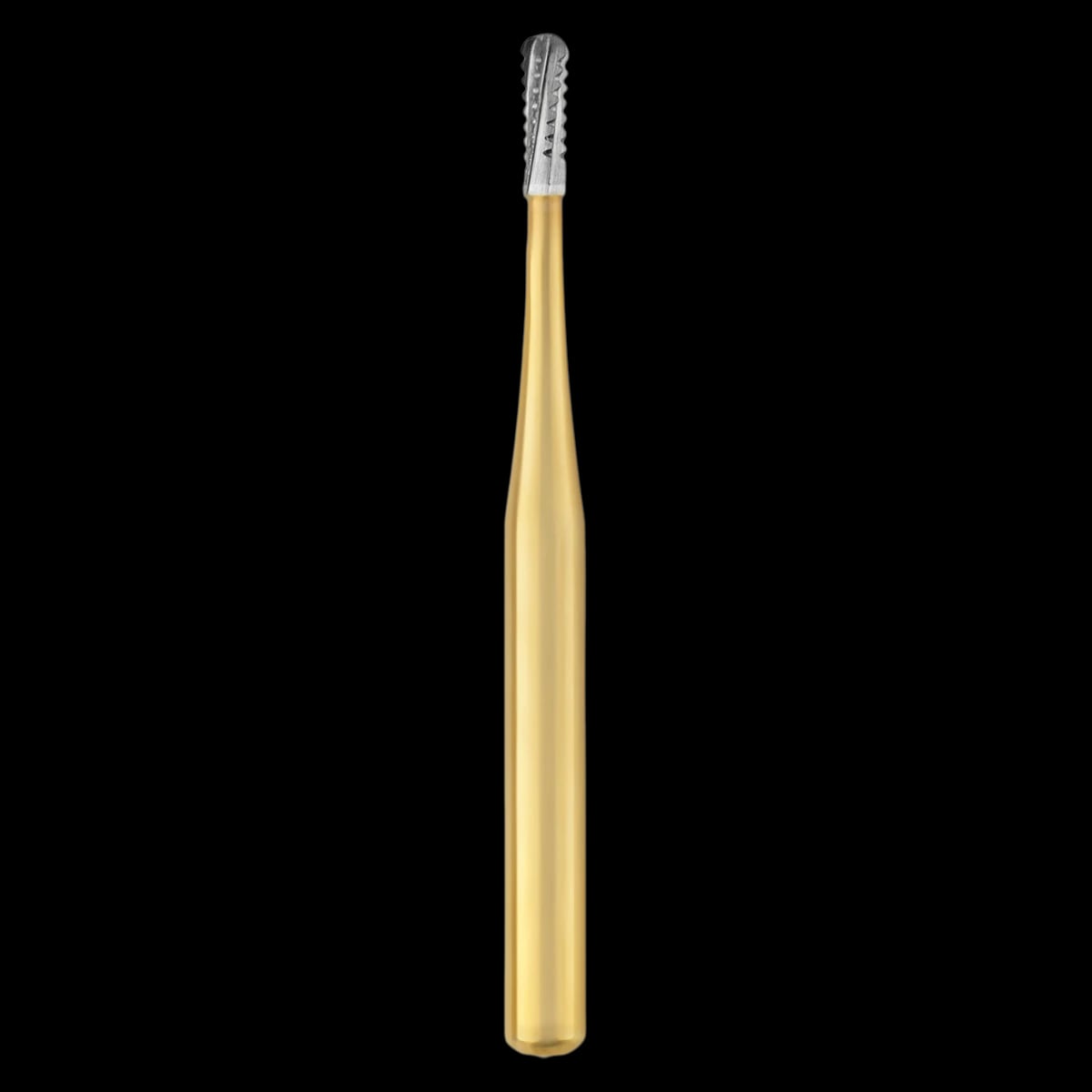 Great White Gold Series Carbide Bur, FG, Pear, #GW245, 100/Pk, 13089