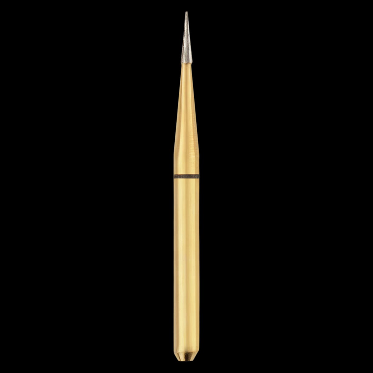 SS White Safe End SE3-10 Trimming & Finishing Carbide Bur, 10-Blade, Friction Grip, 0.8 mm Head Diameter, 5/Pack, 16006-5