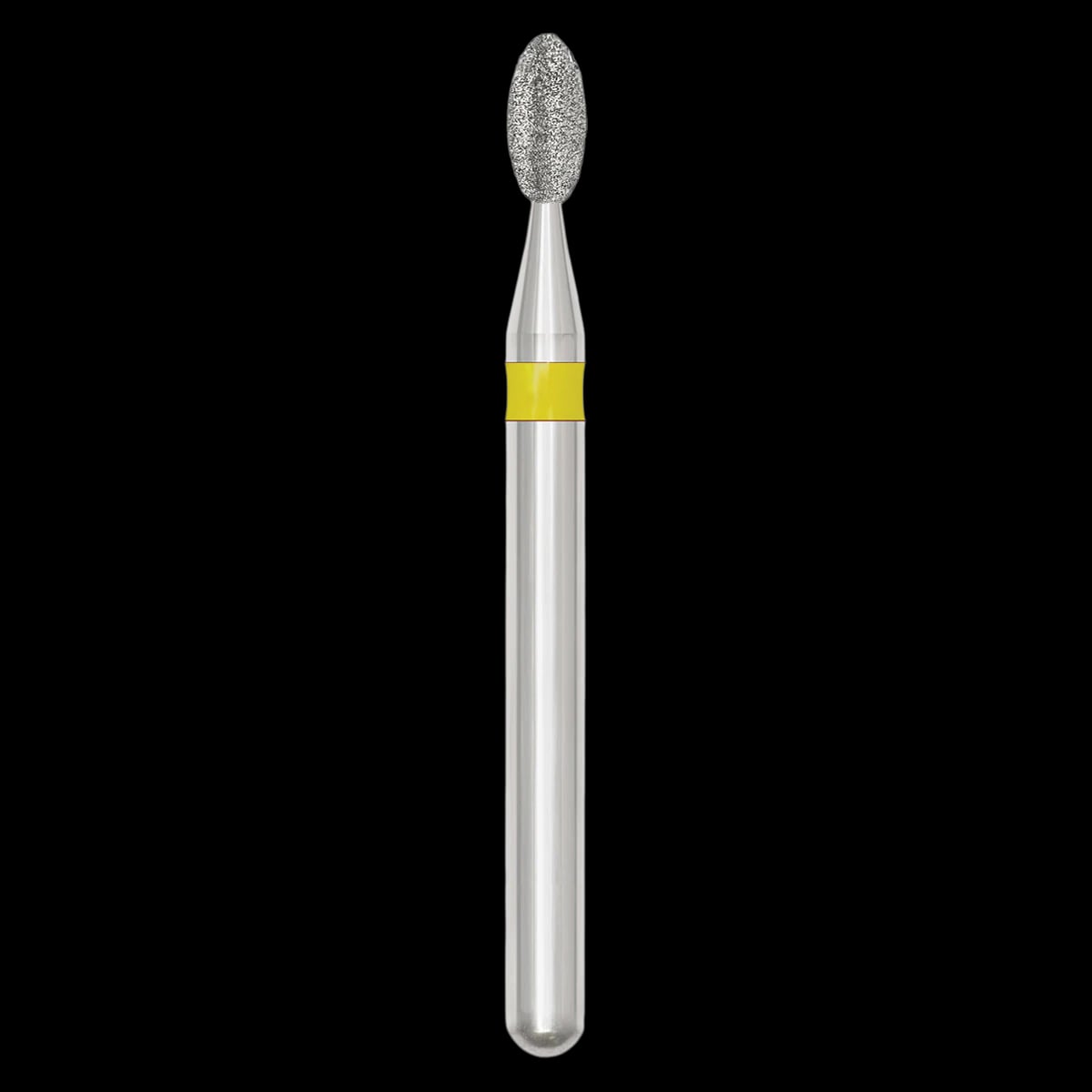 SS White Revelation Diamond Bur #379-023, Very Fine Grit, Football Shape, Friction Grip, 5/Pack (91182-5)