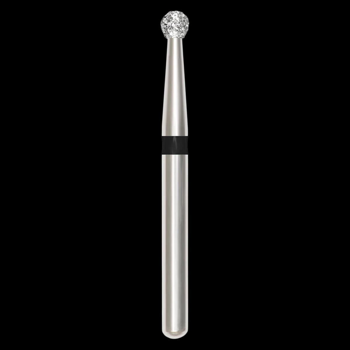 SS White Revelation Diamond Bur, Friction Grip, Super Coarse, Round, 1.6 mm, 5/Pk, 801-016SC