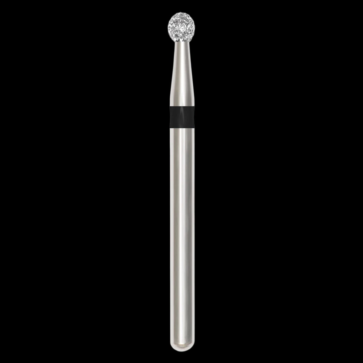 SS White Revelation Diamond Bur, Friction Grip, Super Coarse, Round, 1.8 mm, 5/Pk, 801-018SC
