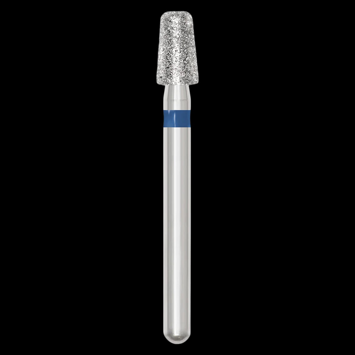 SS White Revelation Diamond Bur, Friction Grip, Short Shank, Medium Cylinder, 845KR-026M-S, 5/Pack