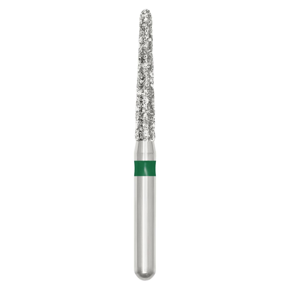 SS White Revelation Diamond Bur 856-014C-S, Friction Grip Short Shank, Coarse Round End Taper, 5/Pk (91284-5)