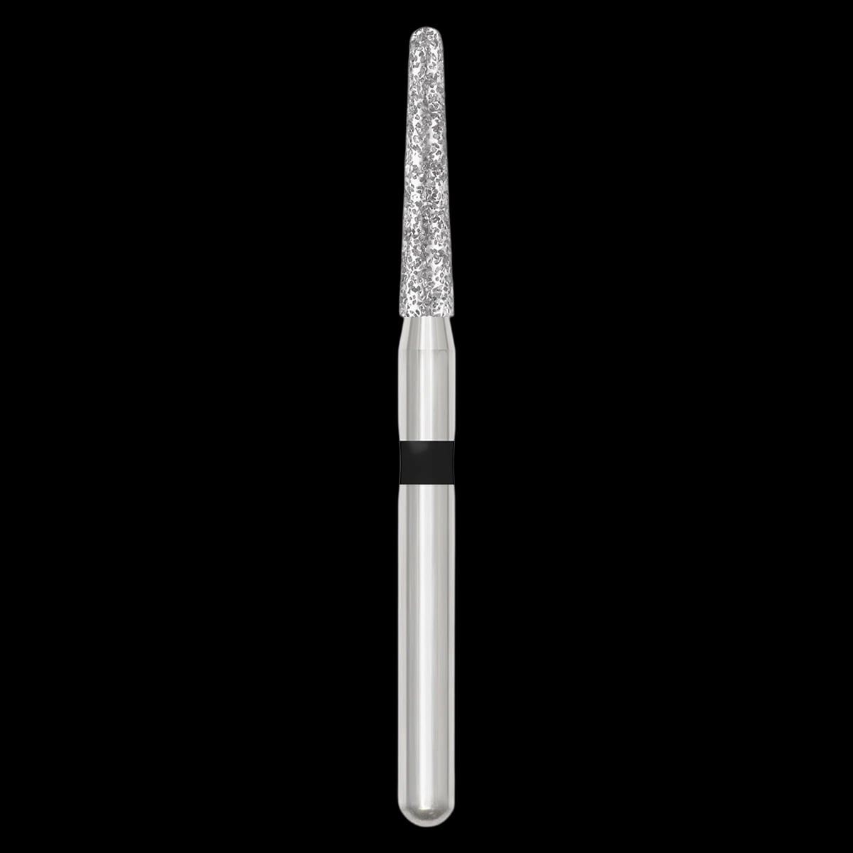 SS White Revelation Diamond Bur 856L-016SC, Super Coarse, Round End Taper, Friction Grip, Long, 5/Pk, 91306-5