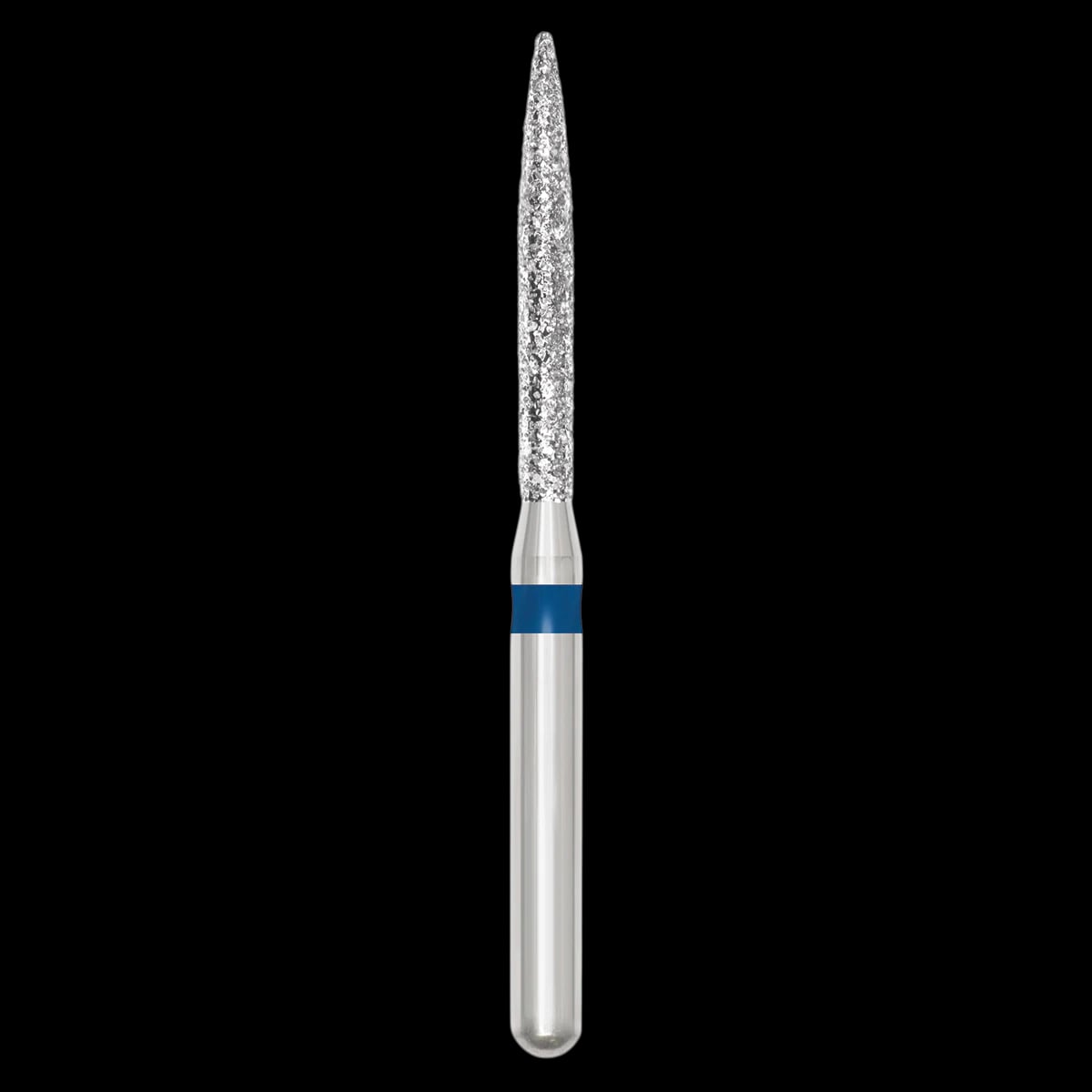SS White Revelation Diamond Bur 863-012M, Friction Grip, Medium Flame, 5/Pk