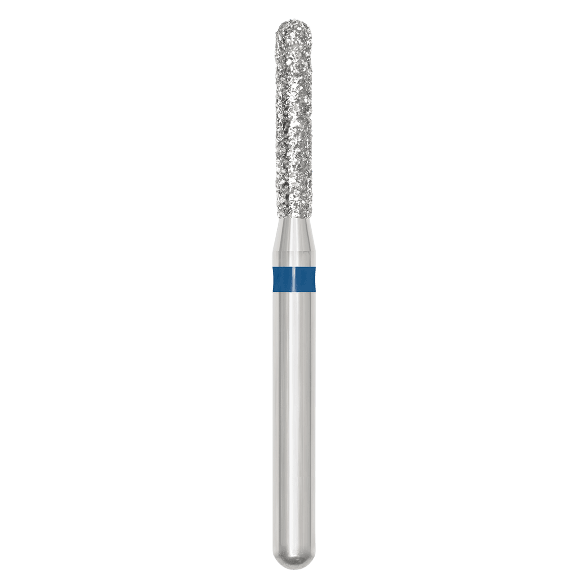 SS White Revelation Diamond Bur, FG, Medium, Round End Cylinder, 880-014M, 5/Pk