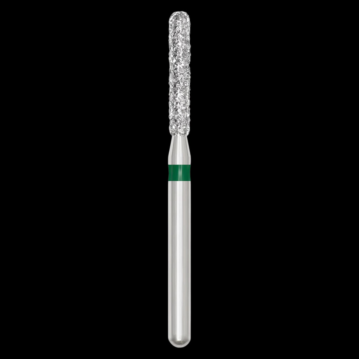 SS White Revelation Diamond Bur 881-012C, Coarse, Round End Cylinder, Friction Grip, 5/Pk