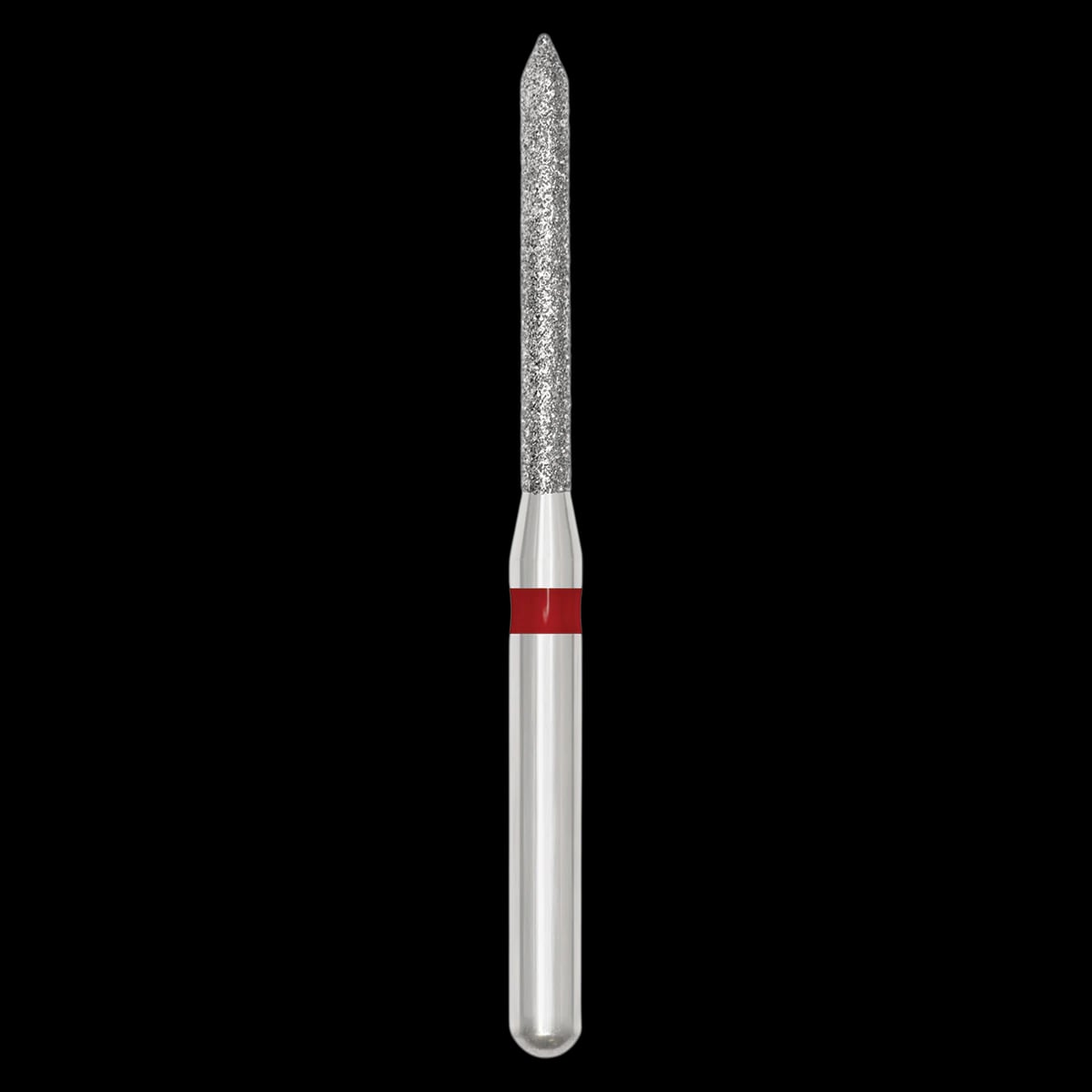 SS White Revelation Diamond Bur, Friction Grip, Fine Beveled Cylinder, 886-012F, 5/Pack