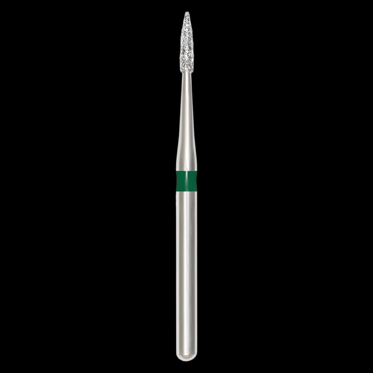 SS White Revelation Diamond Bur, Friction Grip, Coarse, Flame Shape, 889-010C, 5/Pack