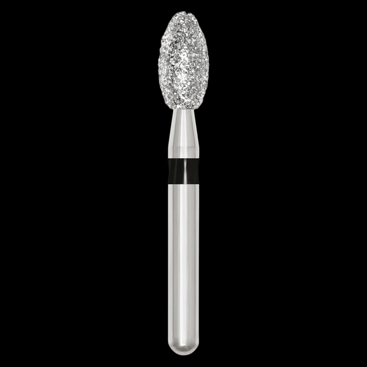 SS White Revelation Diamond Bur KS4-024SC, Super Coarse, Round End Cylinder, Friction Grip, 5/Pack, 91423-5