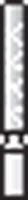 SS White Piranha 2X Diamond Bur, Friction Grip, Medium Curettage, #886K-023, 5/Pk