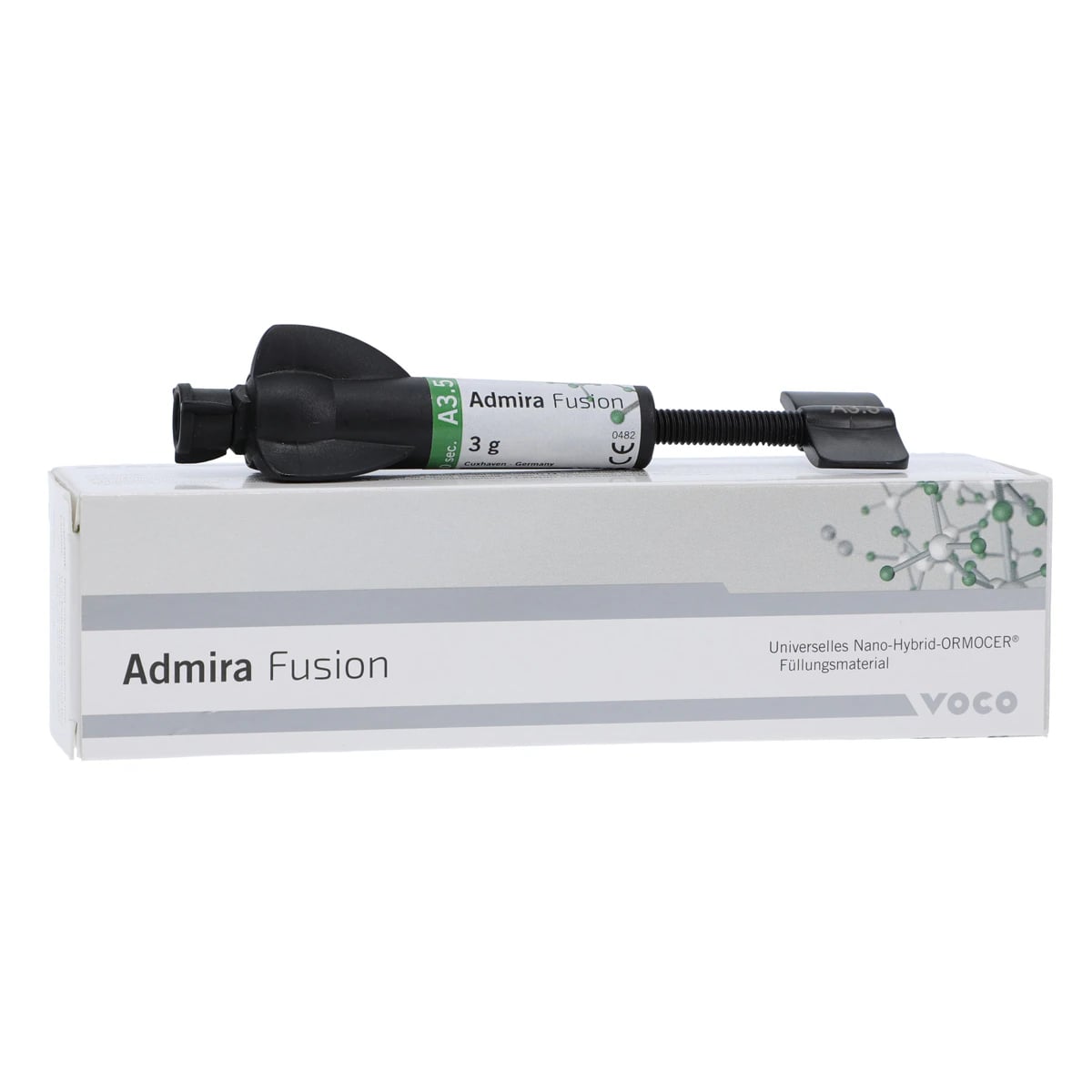 Admira Fusion Universal Nano-ORMOCER Restorative, 3g Syringe, Shade A3.5, Refill, 2758