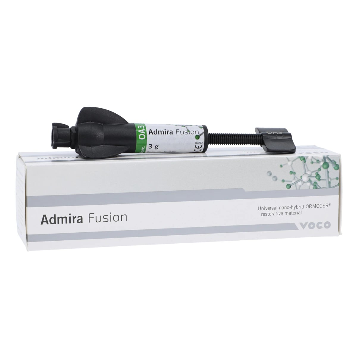 Admira Fusion Universal Nano ORMOCER 3g Syringe Refill, Opaque OA3 Shade