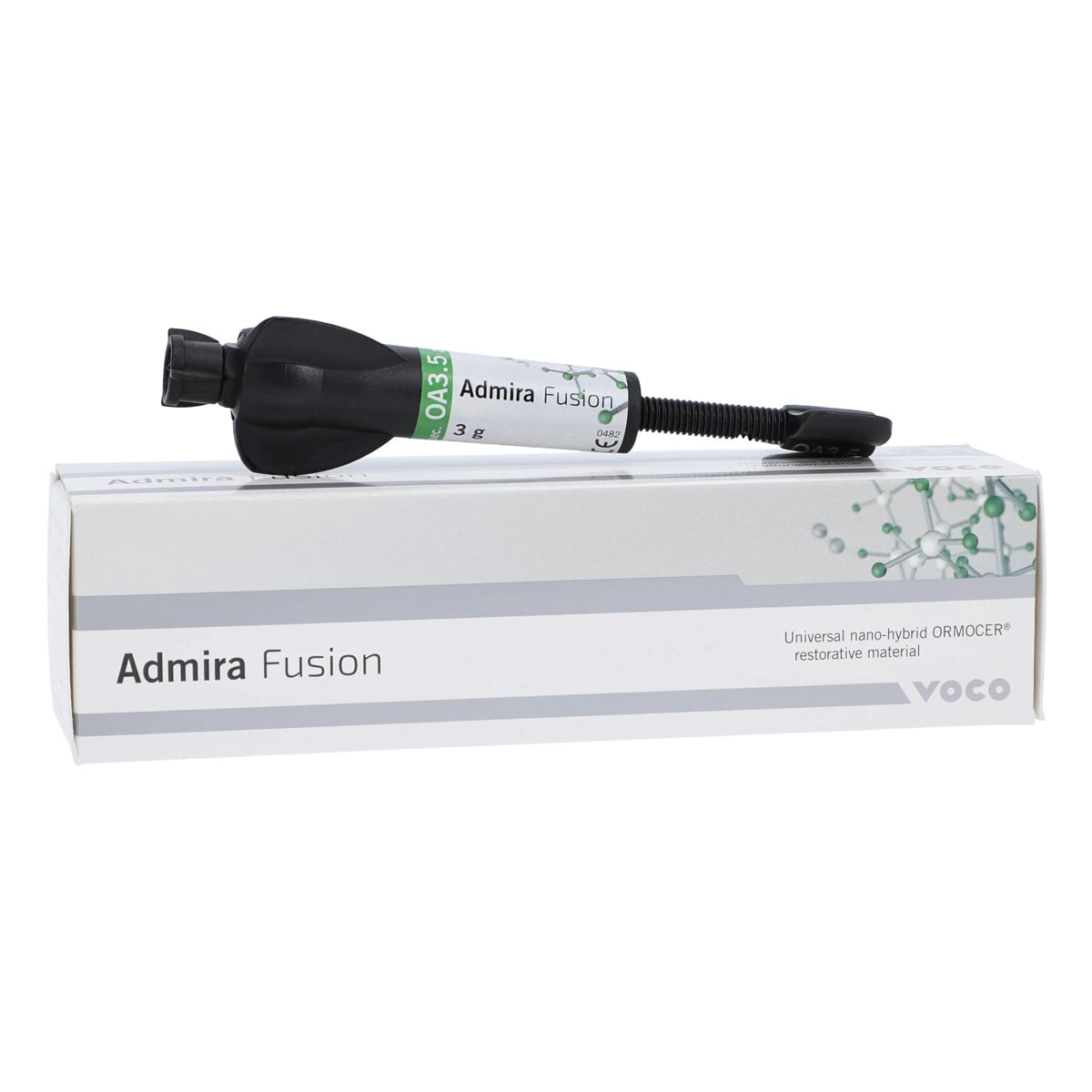 Admira Fusion Universal Nano ORMOCER 3g Syringe, Opaque OA3.5 Shade