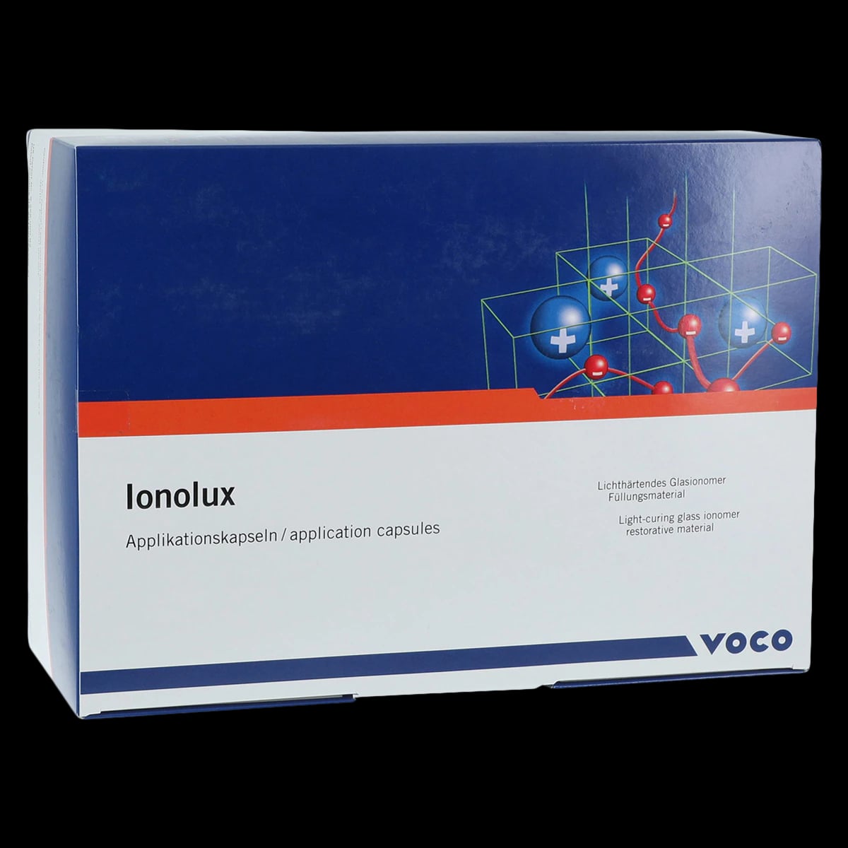 Ionolux Light-Cured Resin-Modified Glass Ionomer Restorative, Application Capsules, Shade A3, 0.17 mL, Bulk Pack of 150