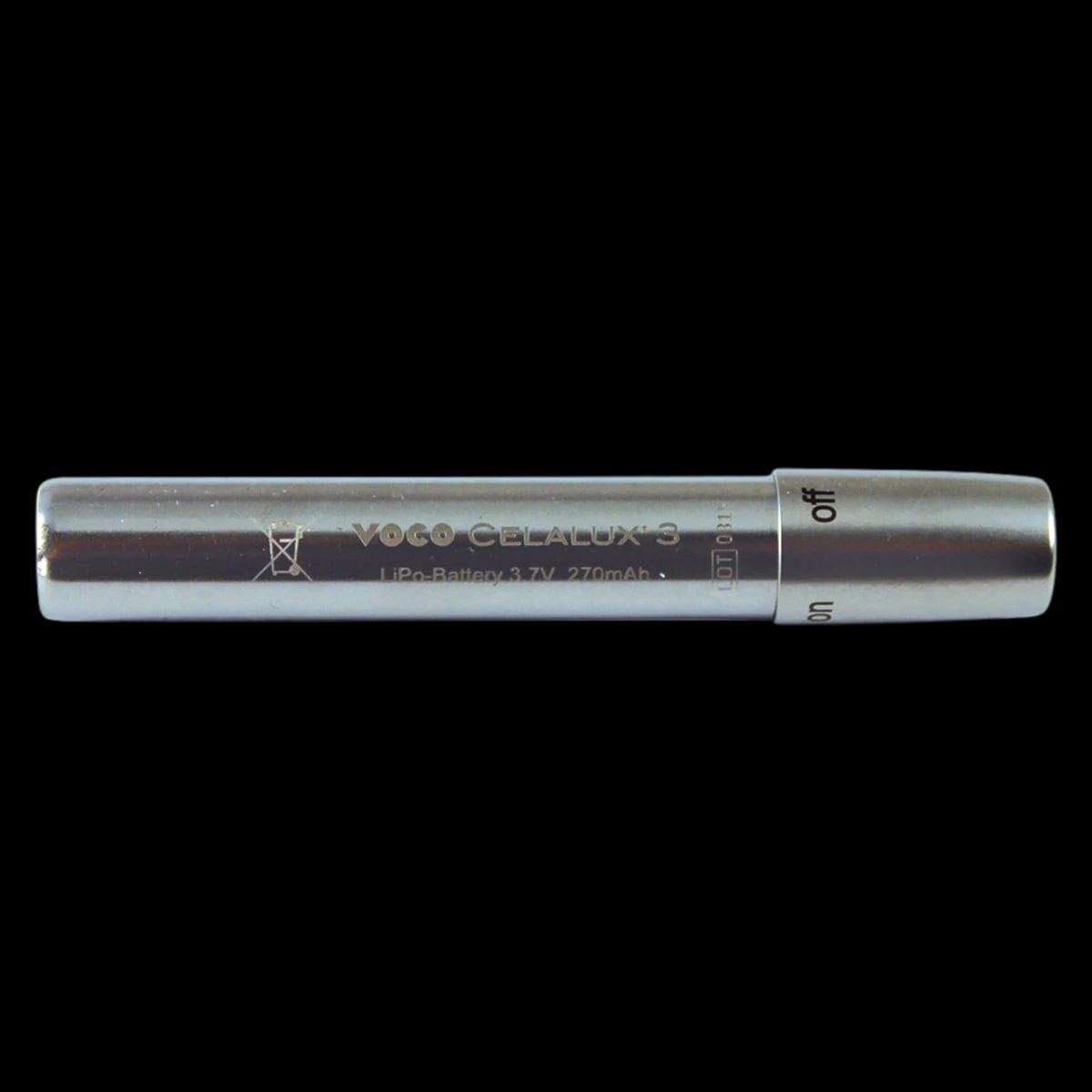VOCO Celalux 3 Lithium Polymer Rechargeable Battery, 270 mAh, 1/Pkg