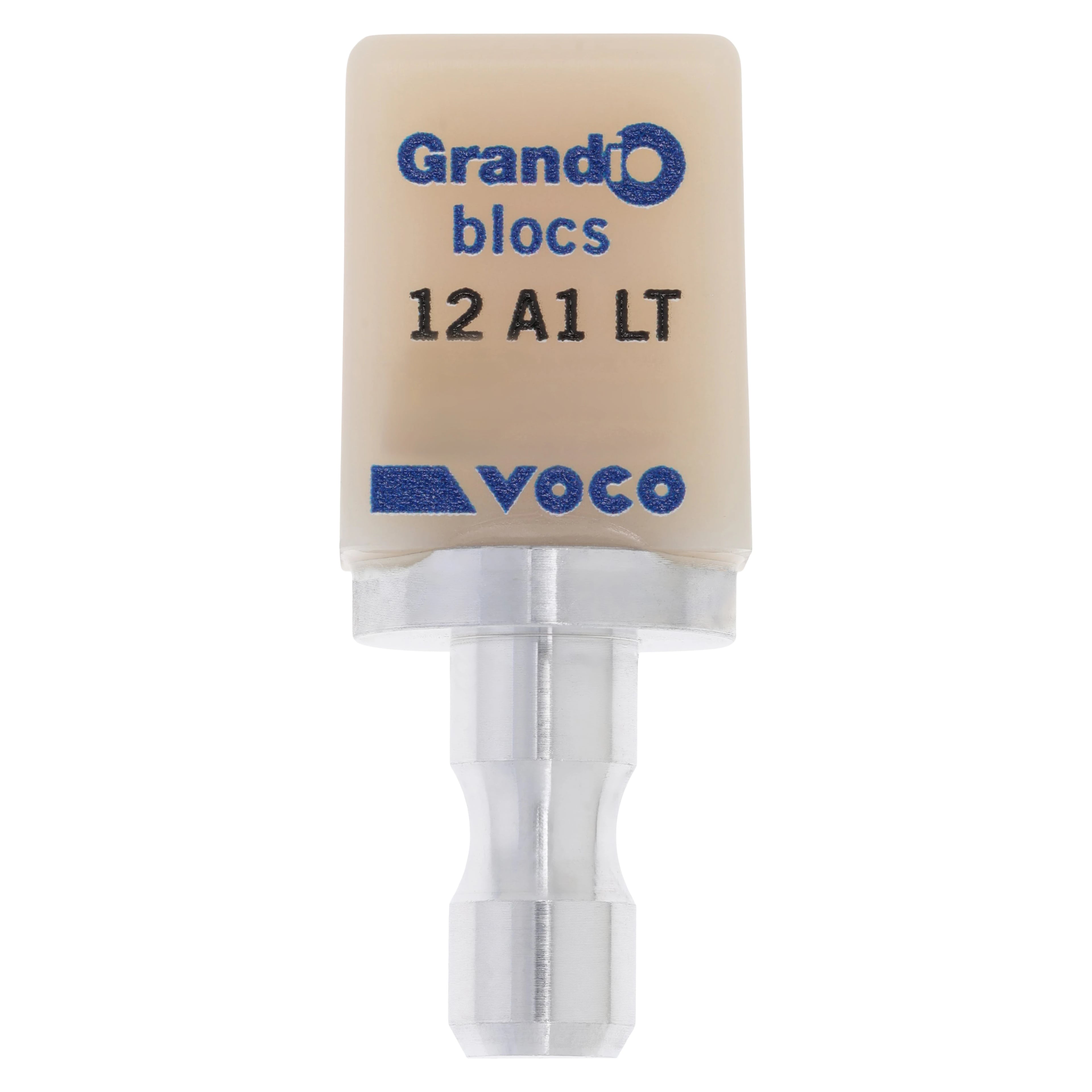 Grandio Blocs Universal Nano-Ceramic Hybrid CAD/CAM Milling Blocks, Low Translucency, Size 12, Shade A1, 5/Pkg