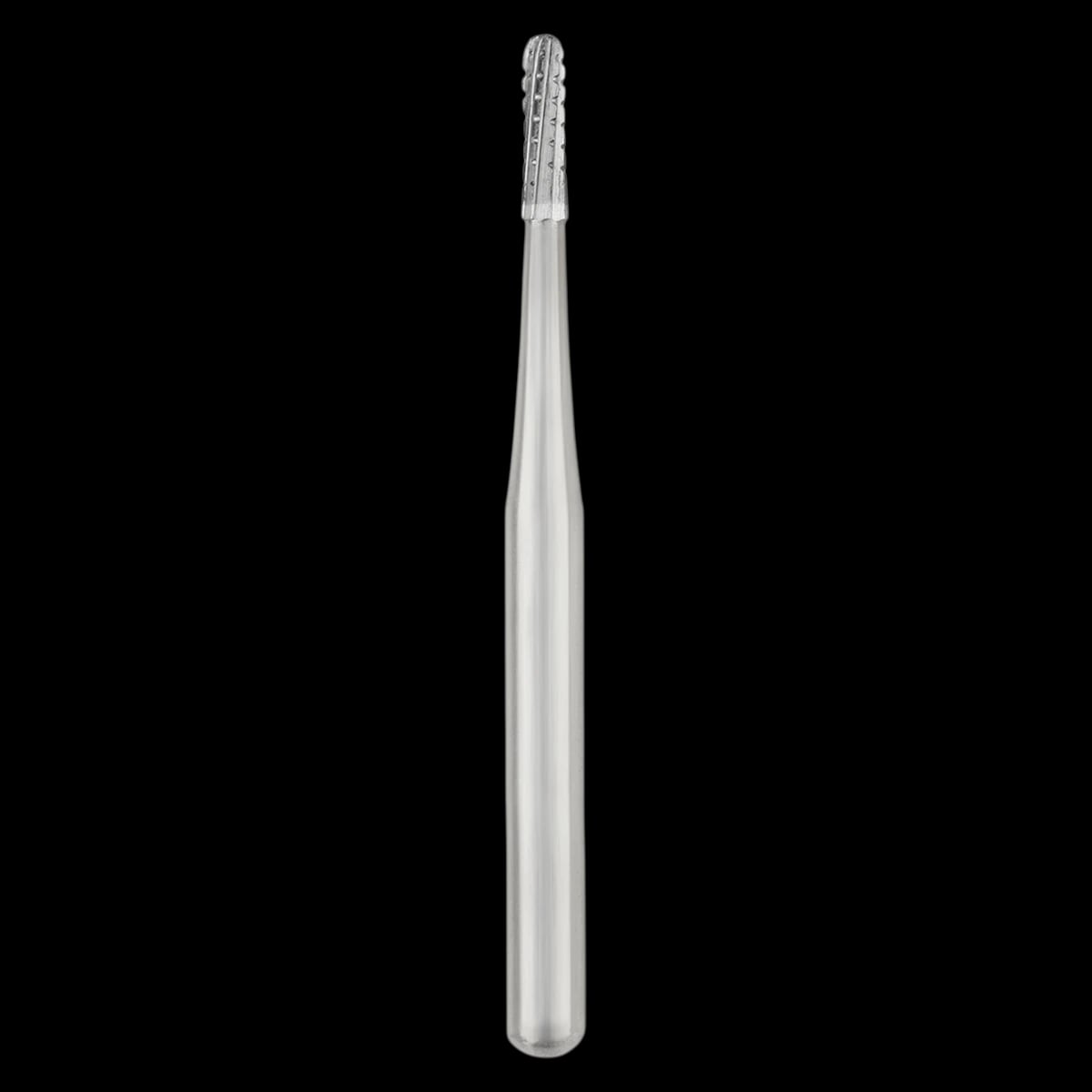 SS White FG 1156S Carbide Bur, Straight Fissure Round End, Friction Grip Short Shank, 100/Bx