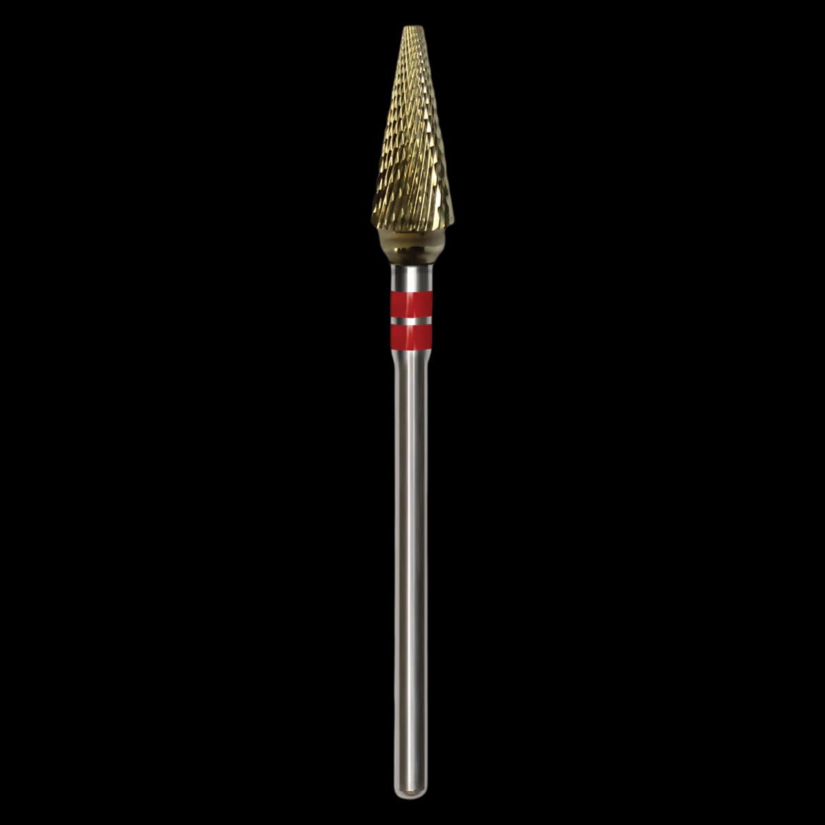 Great White® Lab Series Carbide Burs, EF Series, ISO 187, Cross Cut, Flat-End, 060 Head Diameter, HP Shank, GW257-060
