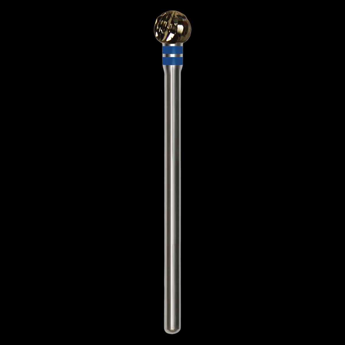 Great White® Lab Series Carbide Burs, E Series, ISO 001, Round Cross Cut, HP Shank, GW71-050E-4