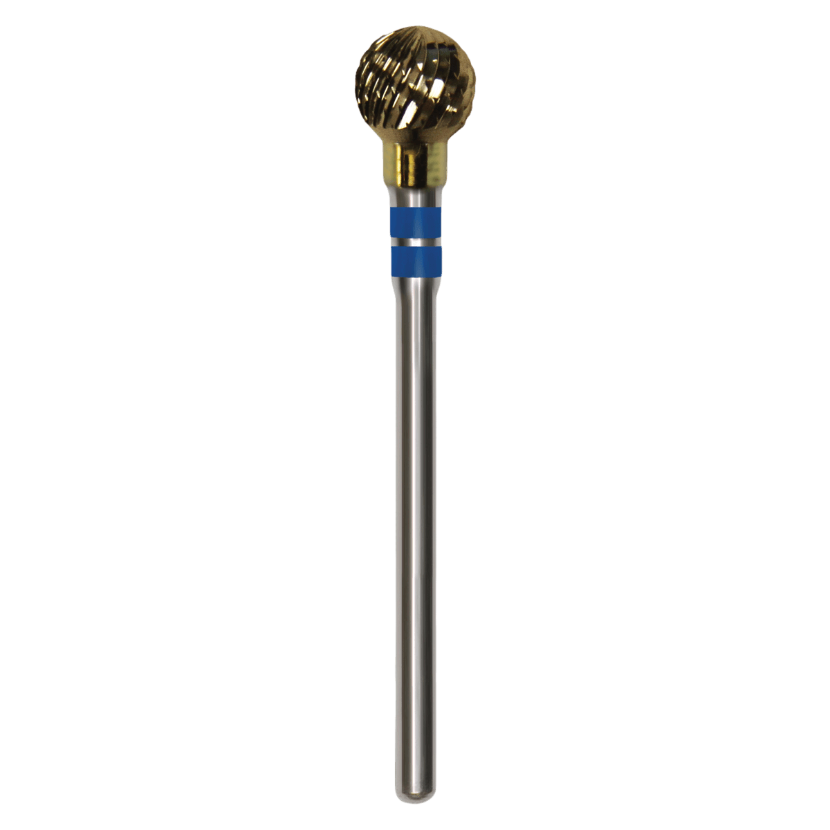 Great White® Lab Series Carbide Burs - E Series GW71-070 (ISO 001), Round Cross Cut, HP Shank, 070 Head Diameter