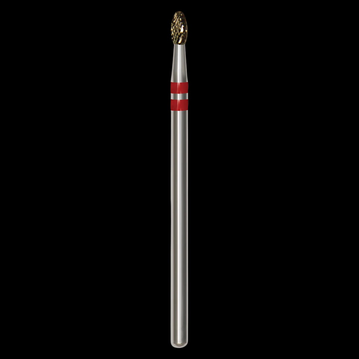 Great White Lab Series Carbide Bur, EF Series, ISO 277, Cross Cut, HP Shank, 060 Head Diameter, GW73-023EF-4