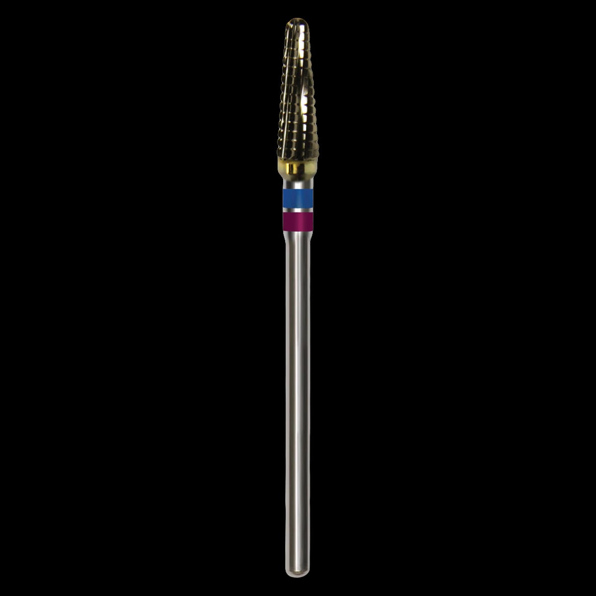 Great White® Lab Series Carbide Burs, GSQ Series, ISO 200, Cross Cut, HP Shank, 040 Head Diameter, GW79-040