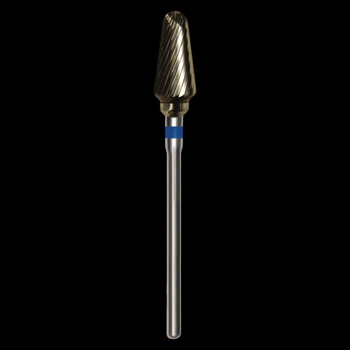Great White Lab Series Carbide Burs, M Series, ISO 201, Spiral Fluted, 070 Head Diameter, HP Shank, GW79-070M-4