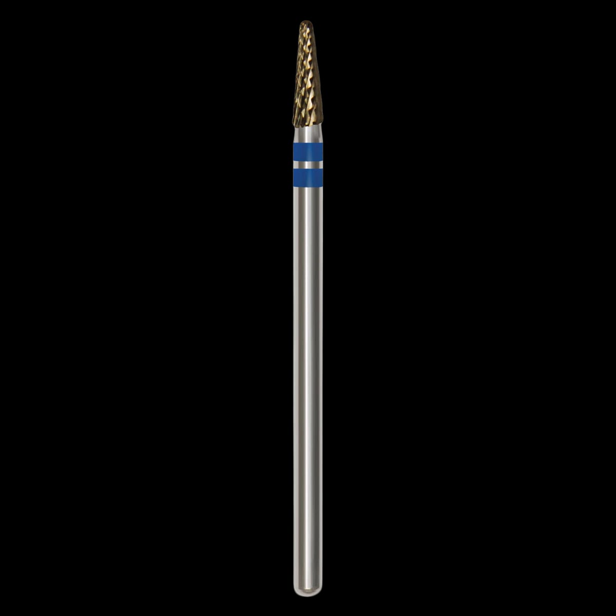 Great White Lab Series Carbide Burs, E Series, ISO 198, Cross Cut, HP Shank, 023 Head Diameter, GW138-023