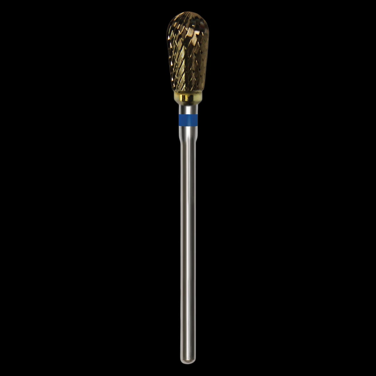 Great White Lab Series Carbide Burs, M Series, ISO 237, Pear Spiral Fluted, #060, HP Shank, GW77-060