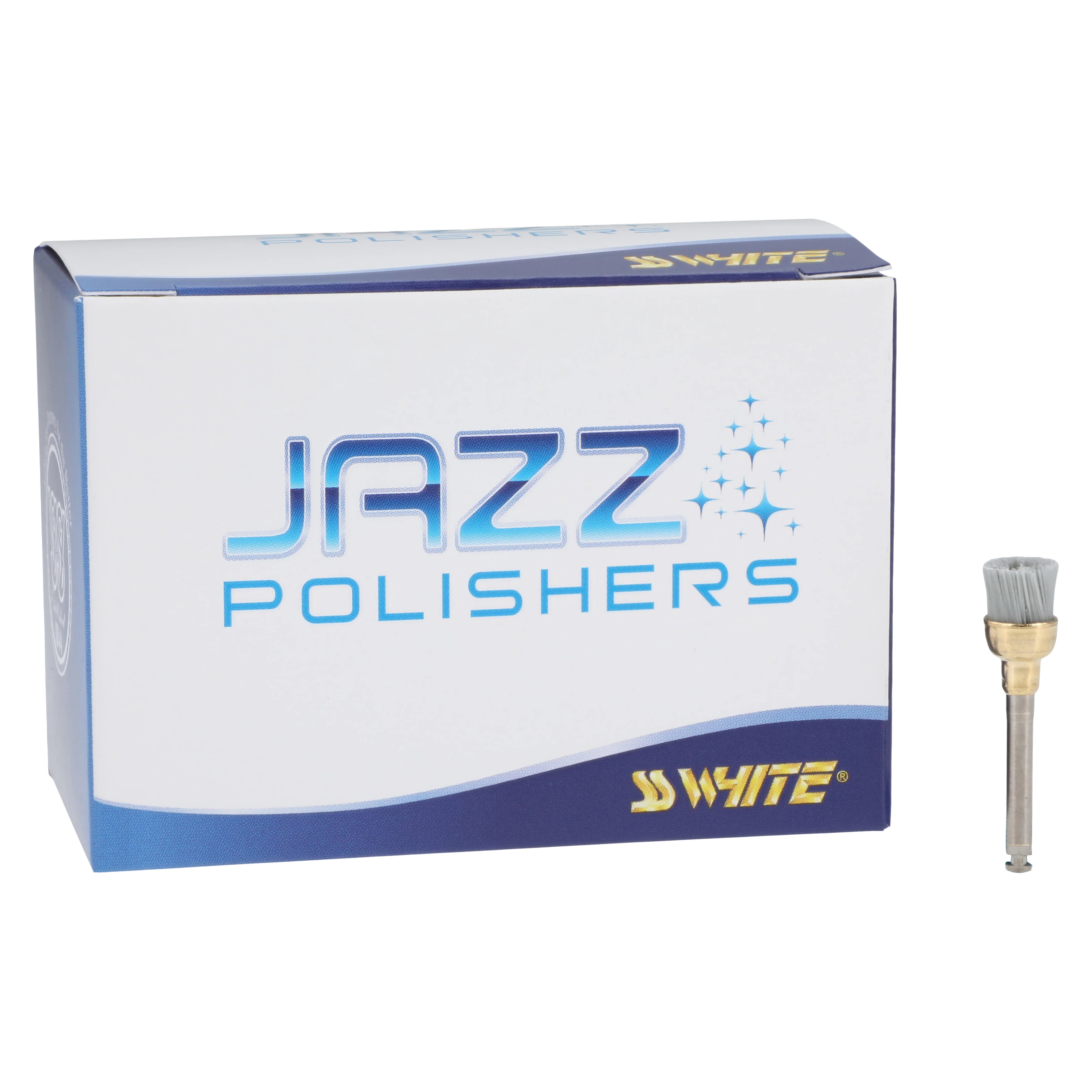 Jazz Pro Brush Polisher PMC2S, Porcelain-Metal-Composite Polishing System, Medium Grit, Large Cup/Brush, RA Latch-Type, 3/Pkg, 89120