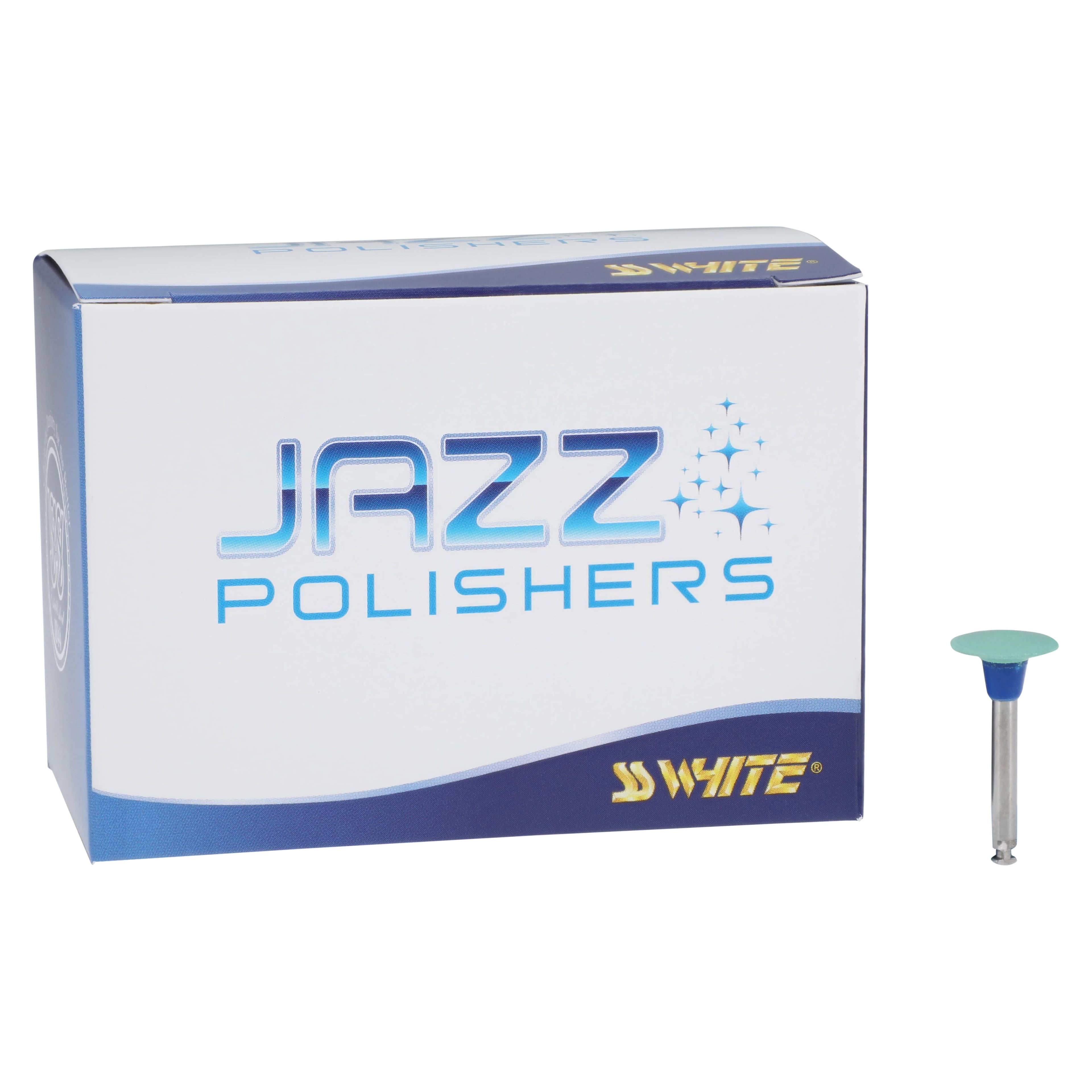 Jazz ZA2S Zirconia-Alumina 2-Step Universal Polishing System, Medium Grit, RA (Right Angle), Knife Edge, 3/Pkg, 89114