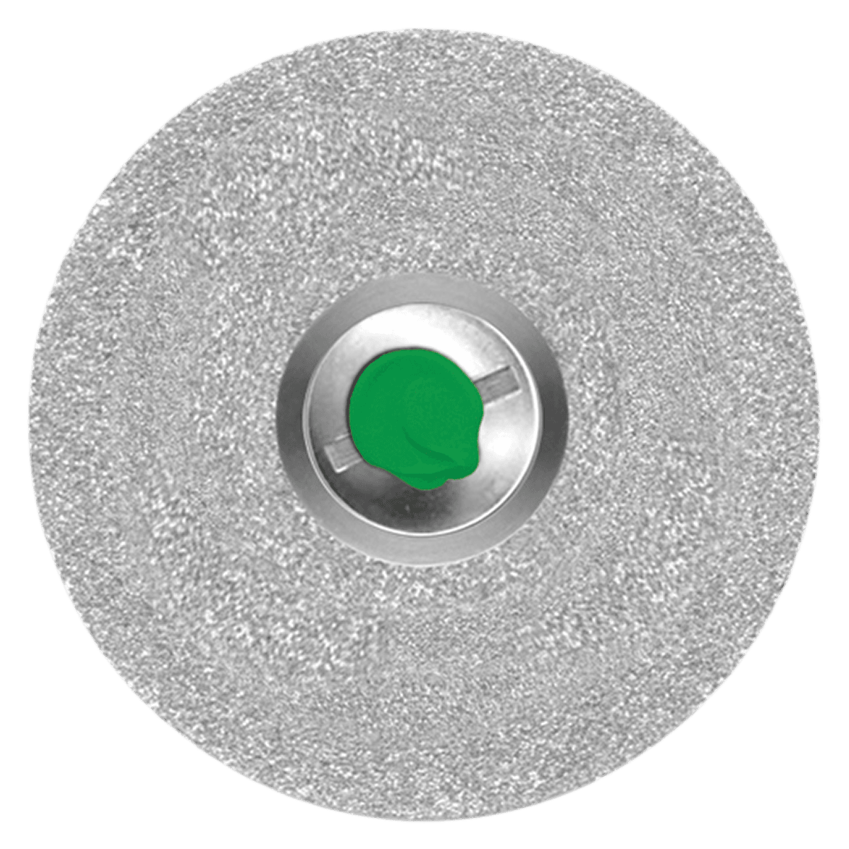 SS White Express Line-H Sintered Diamond Disc, Double Sided, Medium Grit, HP Shank, 393S-190M, 1 Each