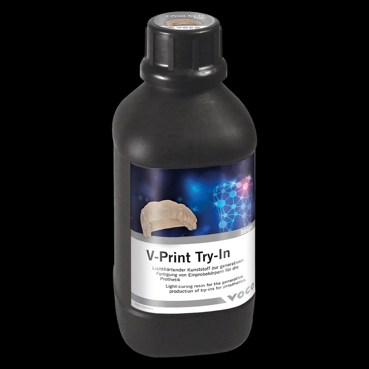 V-Print Try-In Beige 3D Printer Resin, 1000g Bottle