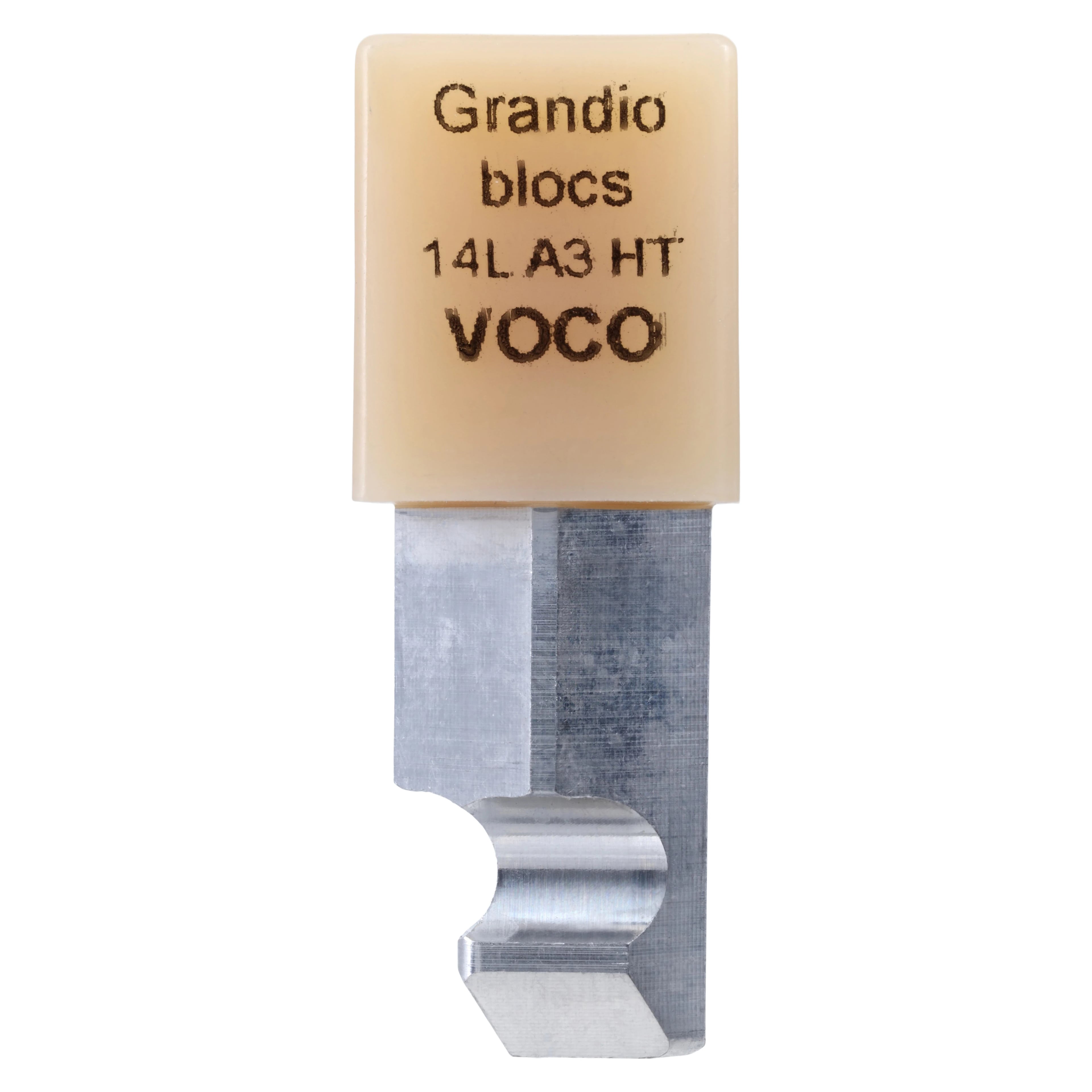 Grandio Blocs PlanMill Nano-Ceramic Hybrid CAD/CAM Block, HT (High Translucency), Size 14L, Shade A3, Pack of 5