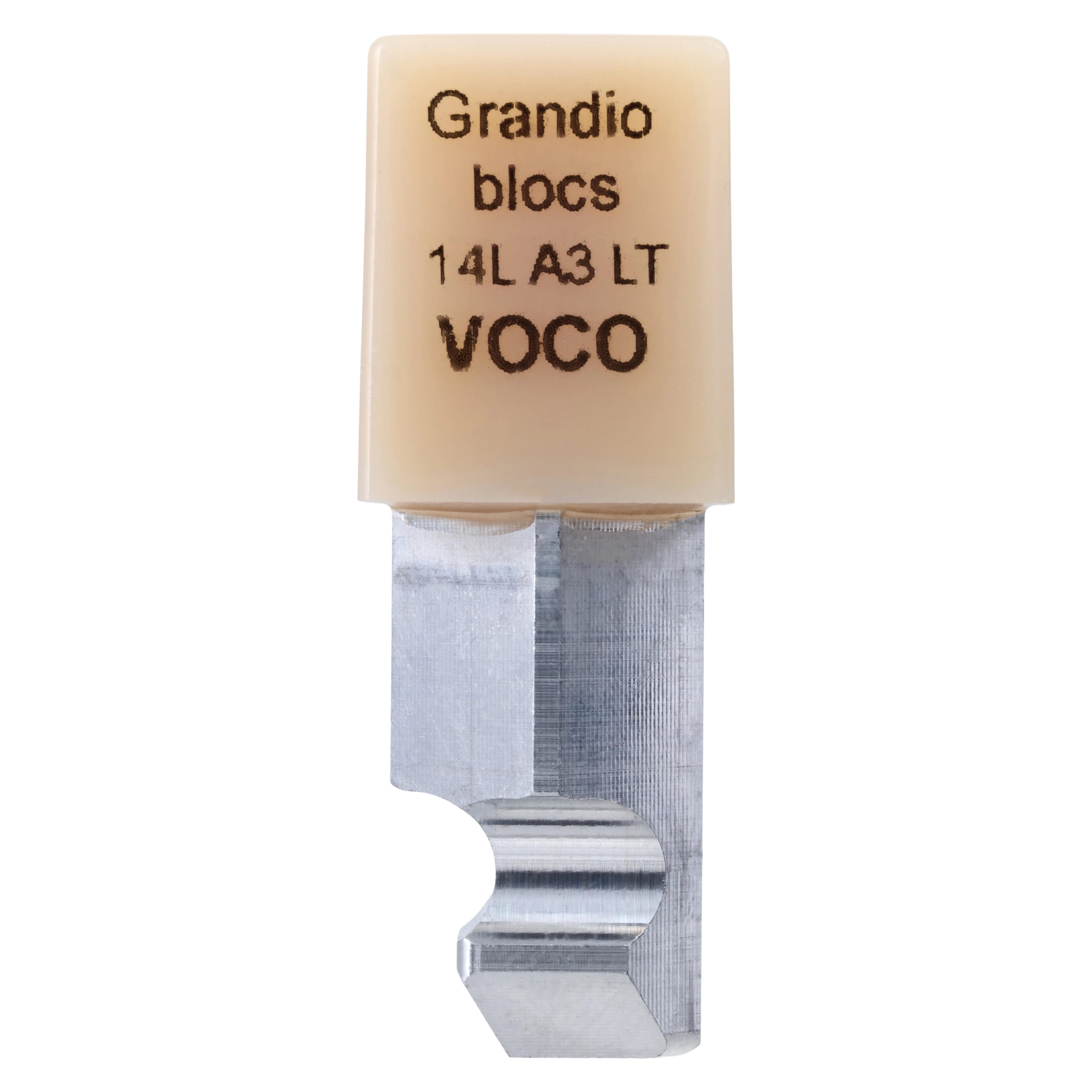 Grandio Blocs PlanMill Nano-Ceramic Hybrid CAD/CAM Block, LT (Low Translucency), Size 14L, Shade A3, 5/Pkg