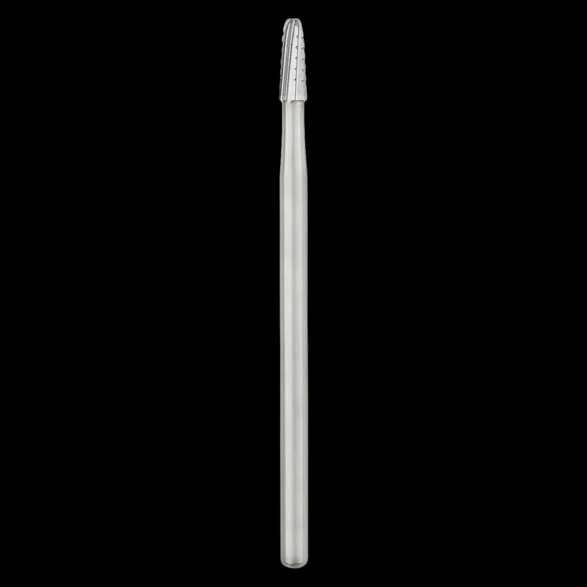 SS White #1702 Oral Surgery Carbide Bur, Cross Cut Fissure, Round End, HP Shank #2, 1.6 mm Head Diameter, 51 mm Overall Length, Sterile, 10/Pk, 30029