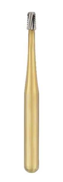 Great White Gold Series Carbide Bur, FGSS, Pear, # GW1S, 1 mm Diameter, 1.7 mm Head Length, 100/Pk, 13094