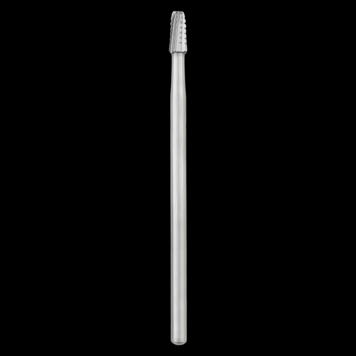 SS White Oral Surgery Carbide Bur, #1703L, Round End Tapered Fissure, Cross Cut, HP Shank #2, 2.1 mm Head Diameter, 51 mm Length, Sterile, 10/Pk, 30028