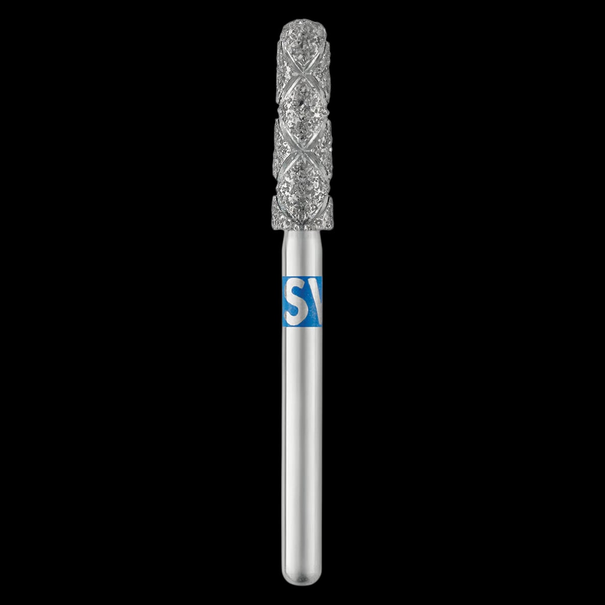 Piranha 2X Diamond Burs, FG, Round End Taper, # 856-024, 2.4 mm, Medium, Blue, 5/Pk, 856-024-2X