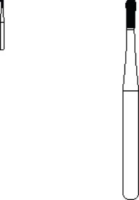SS White Standard Operative Carbide Burs, FG, Amalgam Prep, #245, 10/Pk, 15052