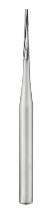 SS White FG #699L Carbide Bur, Long Taper Fissure Flat End Cross Cut, 10/Pk, 16892