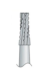 SS White Oral Surgery Carbide Bur, #1703, Cross Cut Fissure, Shank #4 (HP), 2.1 mm Head Diameter, 44.5 mm Length, Sterile, 10/Pk, 30058