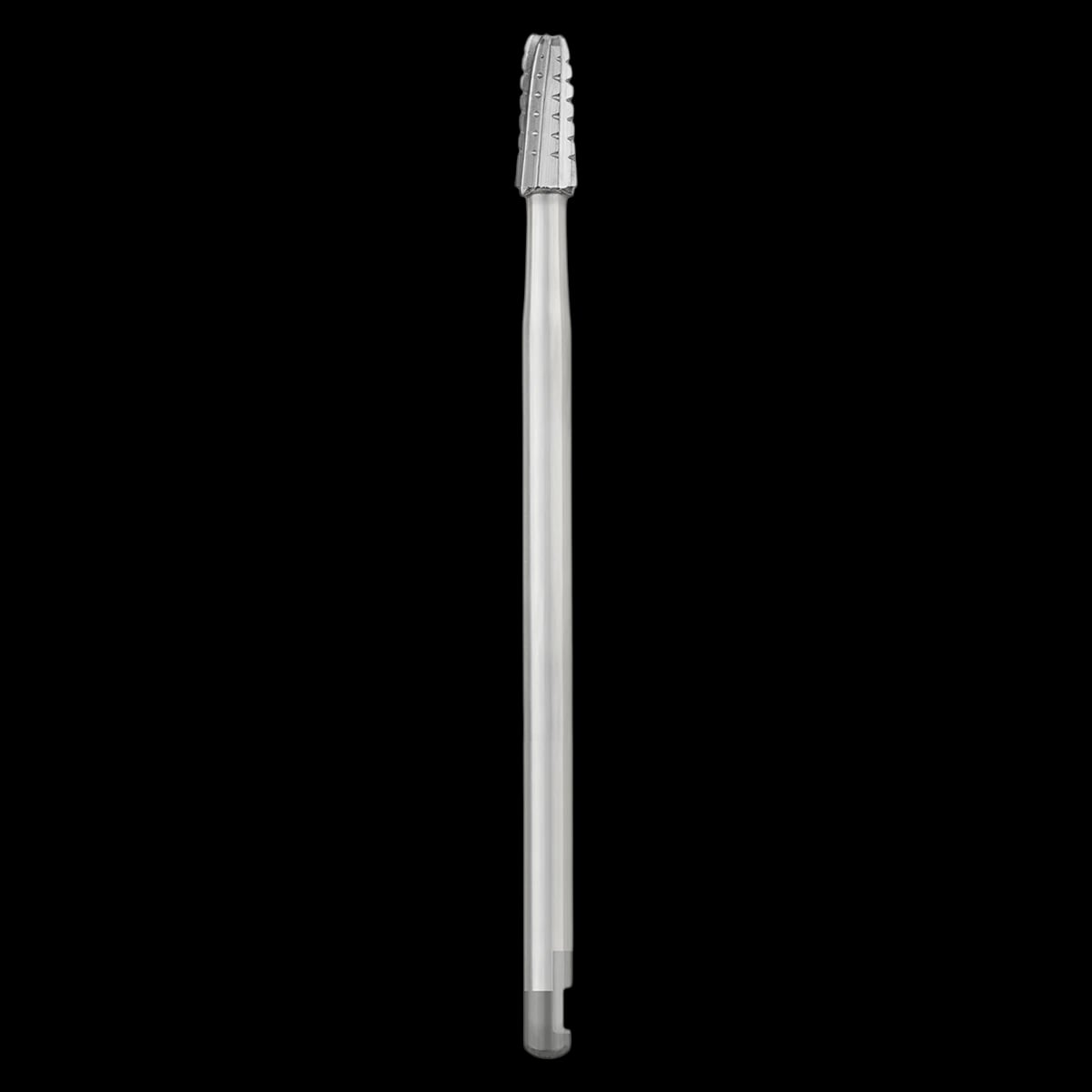 SS White Oral Surgery Carbide Bur, #1703L, Cross Cut Fissure, Shank 6 (J-Notch), 2.1 mm Head, 44.5 mm Length, Sterile, 10/Pk, 30008
