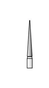 SS White Revelation Diamond Bur, Round End Cone, FG, Ultra Fine, #859-016UF, 1.6 mm Diameter, 5/Pk