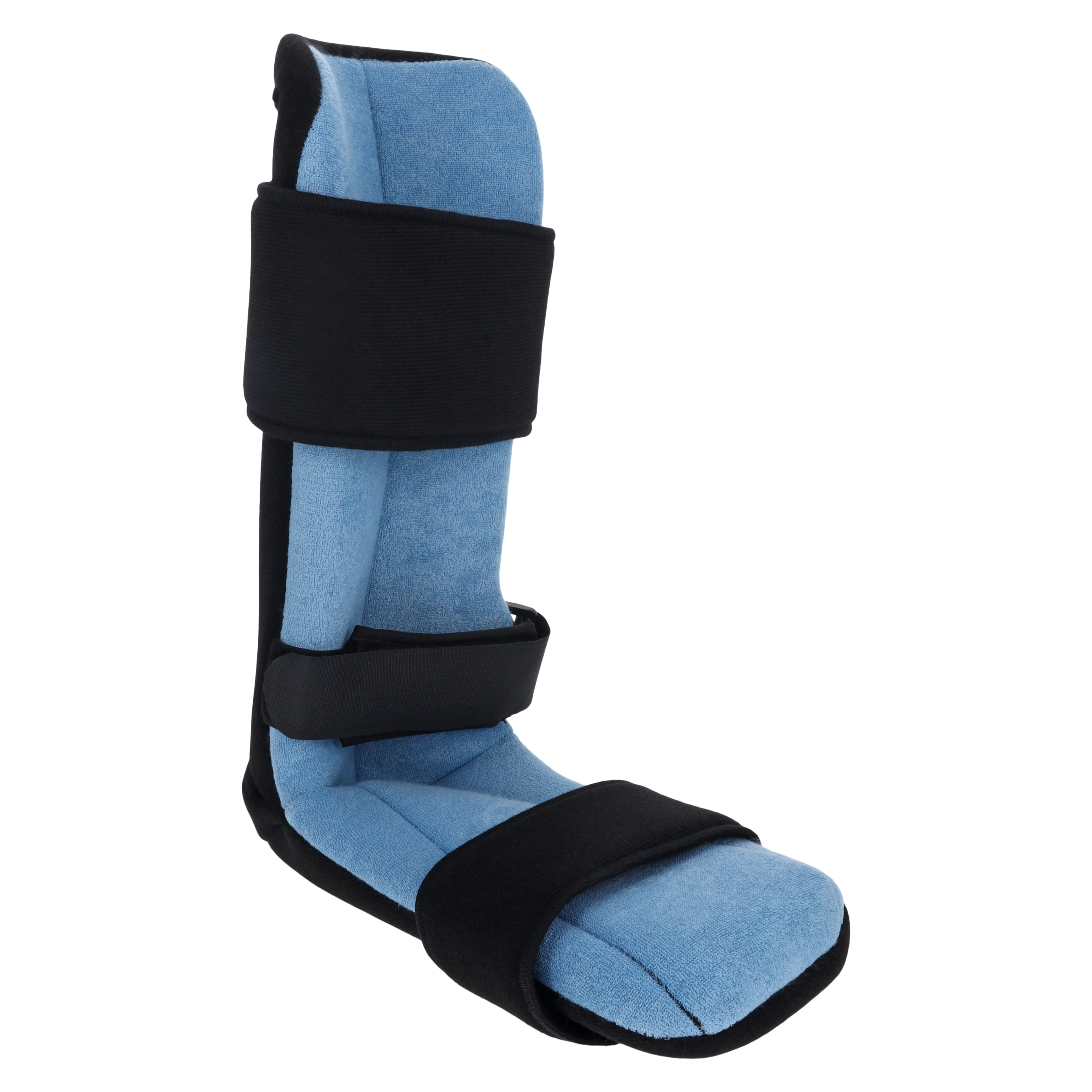 Pro-Tec Athletics Night Splint, Stabilizing Foot Splint, Adult Medium (Men 9-10.5 / Women 9-11), Terrycloth/Polypropylene, Left/Right