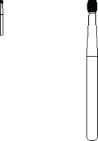 SS White FG #332 Pear-Shaped Tungsten Carbide Bur, Friction Grip, 10/Pk, 15005