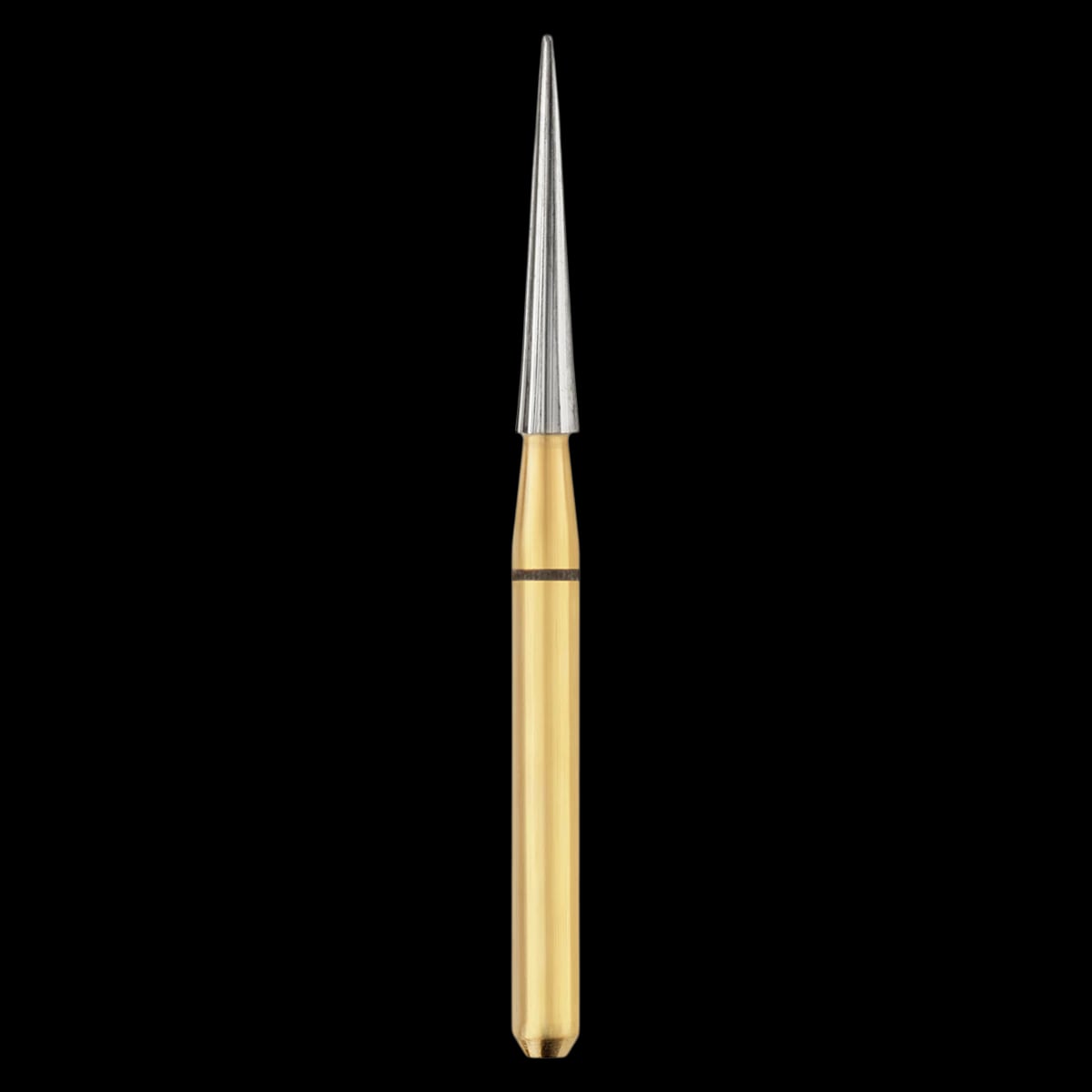SS White Safe End Series SE9-10 Carbide Trimming & Finishing Bur, 10-Blade, Friction Grip, 9 mm Head Length, 1.4 mm Head Diameter, 5/Pk, 16010-5