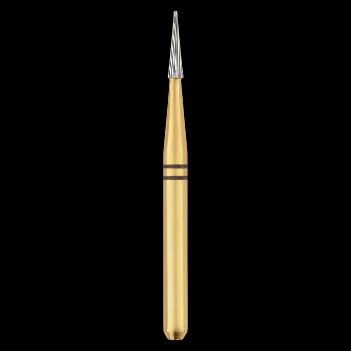 SS White Trimming & Finishing Safe End Carbide Bur, 20-Blade, Friction Grip, #SE4-20, 1 mm Diameter, 5/Pkg, 16031-5