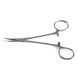 East West Instruments Mosquito Forceps, 5" Curved, Stainless Steel